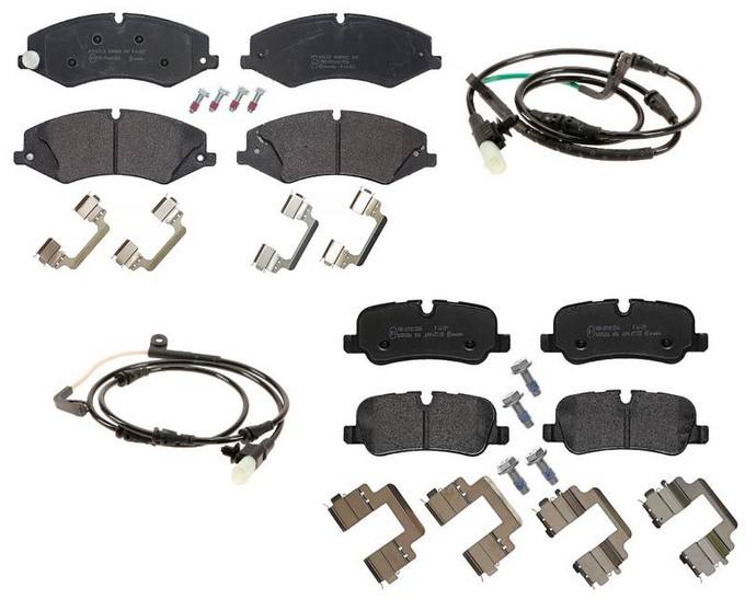 Brembo Brake Pads Kit Front and Rear (LowMet) Brembo 1559852KIT